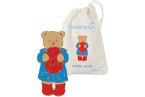 Wooden Puzzles: Wooden Mini Puzzle Paddington with Hat