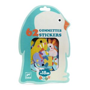 Art Craft Stickers: Djeco Ice Field Animals Stickers