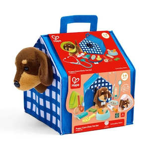 Hape: Hape Puppy Care Clinic Vet Set