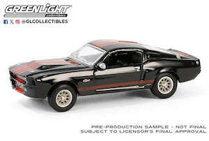 Die Cast: GL 1967 Ford Mustang Eleanor (Black)