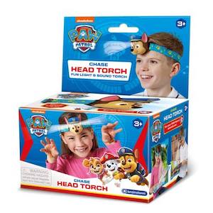 Outside Fun: Paw Patrol Head Torch Chase