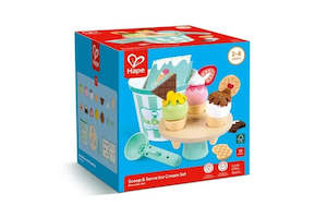 Play Food: Hape Scoop & Serve Ice Cream Set