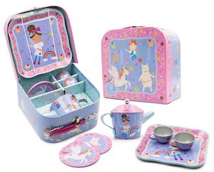 Play Food: FR Rainbow Fairy 7 pc Tea Set