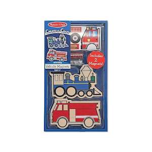 MD Wooden Vehicles Magnet
