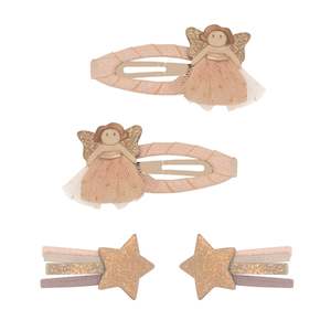 Jewellery: Fairy Clip Set Pink