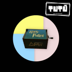 TT Music Box Harry Potter Green