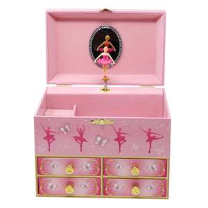 PP Ballet Med Musical Jewellery Box