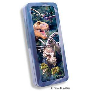 Pencil Tin Dinosaurs