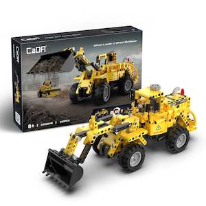 Construction Toys: Cada Wheel Loader & Bulldozer
