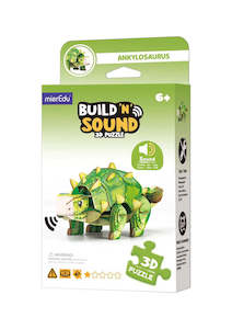 Construction Toys: Build n Sound 3D Puzzle Ankylosaurus