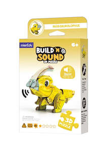 General Construction: Build n Sound 3D Puzzle Parasaurolophus