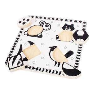 Bigjigs: B&W Pets Puzzle