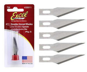 Model Accessories: Excel No.11 Blades 5pc