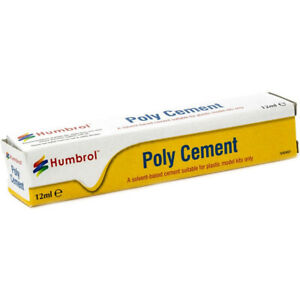 Model Accessories: Humbrol Poly Cement 12ml