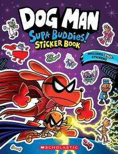 Books: Dog Man: Supa Buddies! Sticker Book