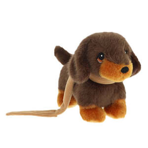 Soft Toys: Keeleco Puppy Love Sausage Dog Peanut