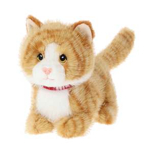 Soft Toys: Keeleco Pouncing Kitty Love Ginger