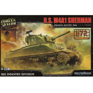 General Construction: FOV M4A1 Sherman Tank 1/72
