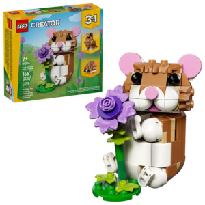 Lego Creator Cute Hamster with a Flower 31376