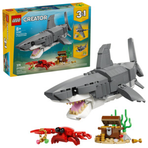 Lego Creator Fierce Shark with Treasure Chest 31381