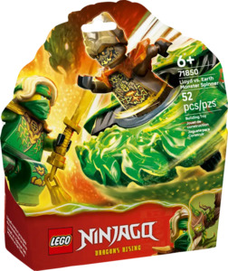 Lego Nin Lloyd vs Earth Monster Spinner 71850