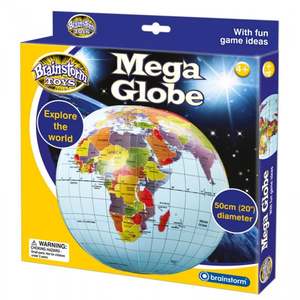 Science: Inflatable Mega Globe 50cm