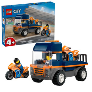 Lego City: Lego City Motorcycle Transporter 60491