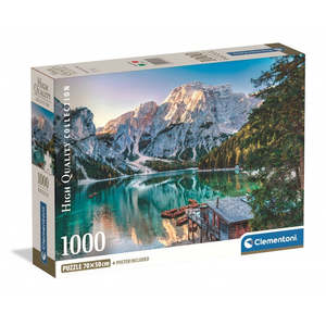Emerald Lake Braies Puzzle 1000pcs