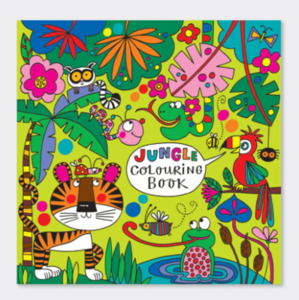 Craft Hobby Books: Rachel Ellen Jungle Colouring Book