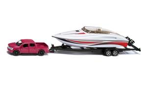 Siku Ford 150 with Motorboat 2568