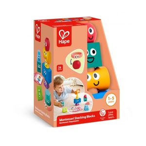 Baby Toddler: Hape Montessori Stacking Blocks