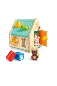 Sensory Toys: Hape Critter House Shape Sorter