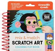CC Scratch Art Flip Book Animals