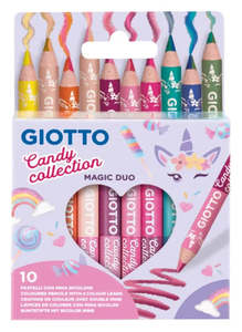 Giotto Candy Magic Duo Pencils 10pk