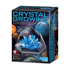 Crystal Growing Imaginations Blue