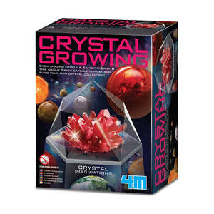 Crystal Growing Imaginations Red