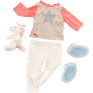 Dolls: OG Unicorn Pajama Outfit
