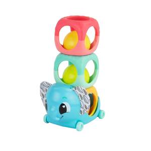 Young Learning: Lamaze Stack & Roll Lock & Block