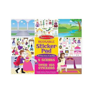 Art Craft: MD Reusable Sticker Pad Princess Castle