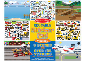 MD Reusable Sticker Pad Vehicles