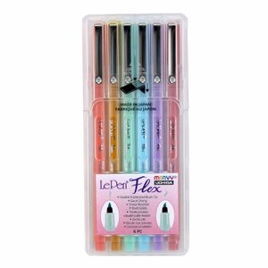 Marvy Le Pen Flex Pastel 6pc