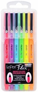 Art Craft: Marvy Le Pen Flex Neon 6pc