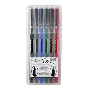 Art Craft: Marvy Le Pen Flex Primary 6pc