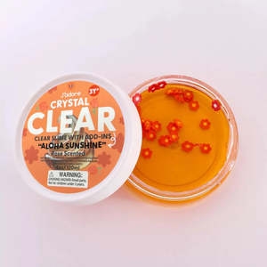Sensory Toys: Jadore Clear Slime Aloha Sunshine