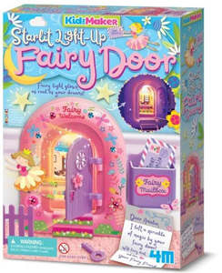 Art Craft: 4M KidzMaker Starlit Fairy Door