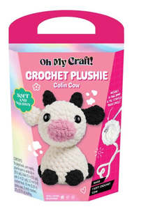 Art Craft: OMC! Midi Crochet Plushie Colin Cow