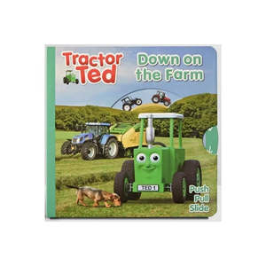 Tractor Ted Down on the Farm Push Pull Slide