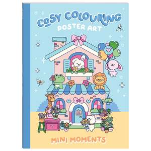 Cosy Colouring Poster Art