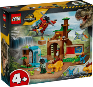 Lego Jurassic Velociraptor, Stegosaurus & Pteranodon 6588772