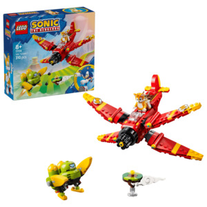 Lego Sonic Tails and his bi-plane 77119